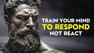 Train Your Mind to RESPOND Not REACT  Stoic Philosophy
