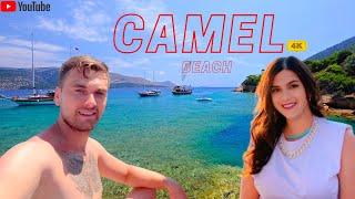 CAMEL BEACH BODRUM Mavi bayraklı güzel plaj Camel beachKargı  2021
