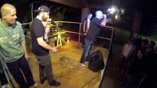 DJ RASH+MASTINO+BLOB+ARGENTO VIVO+PORNO MC - Live Set Rap Cypha