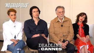 Adam Driver Aubrey Plaza Francis Ford Coppola and Nathalie Emmanuel on Megalopolis