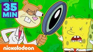 SpongeBob Schwammkopf  35 MINUTEN mit Sandys besten Experimenten  Nickelodeon Deutschland