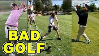 Bad Golf Shots  Bad Golf Swings