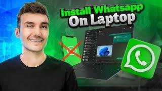 How to install Whatsapp on PC Laptop Without Smartphone