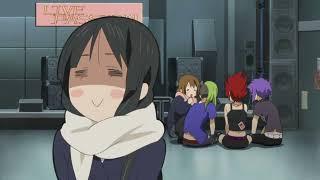 Yui befriended with strangers 【K-ON】