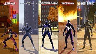 Black Suit in Spider-Man Games Related To The Symbiote  Comparison