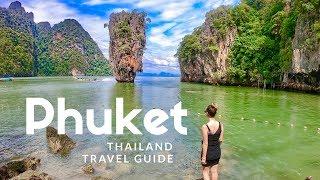 HIGHLIGHTS of Phuket Thailand. Island hopping boat tour  TRAVEL GUIDE