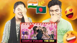 India Reaction On  Couple Vlogger The End  Bangla Funny Video  Omor On Fire  Its Omor