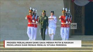 FULL VIDEO 1 Perjalanan Sang Saka Merah Putih & Naskah Proklamasi Dari Monas - Istana Merdeka