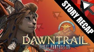 FFXIV Dawntrail Story Recap  Summary Part 1 - The Kings Game