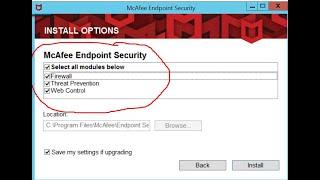 McAfee Endpoint Security