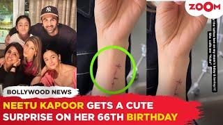 Alia Bhatt Kareena Kapoors special wishes Riddhima gets a tattoo on Neetu Kapoors birthday