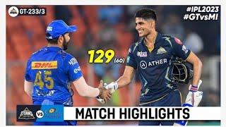 GT vs MI Qualifier 2 Match IPL 2023 Highlights  IPL Highlights 2023  Cricket ipl 2023 highlights