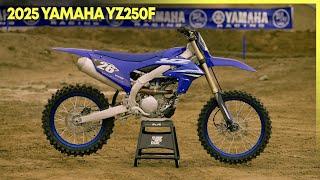 First Look at the NEW 2025 Yamaha YZ250F