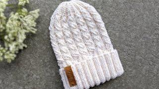 Knit Lunar Cable Hat