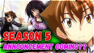 High School DxD Season 5 Announcement Coming?