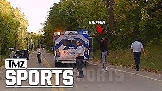 NFLs Everson Griffen Police Video After Ambulance Escape TMZ Sports