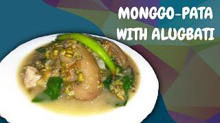 How to Cook Monggo Pata with Alugbati  Ginisang Monggo at Pata ng Baboy