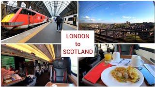 London to Scotland by train with LNER First class