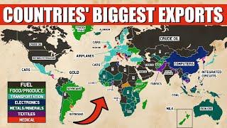 What Is Each Countrys Biggest Export?