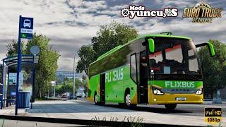 1080p60FPS  ETS2 1.46  ProMods  Setra s516 HD  Hamburg  - Bremen  Flixbus