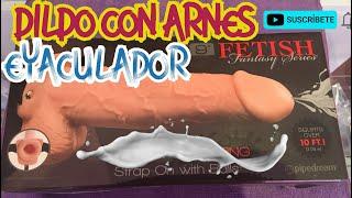 FUNDA PARA PENE EYACULADOR CON ARNES FETISH SQUIRT 9