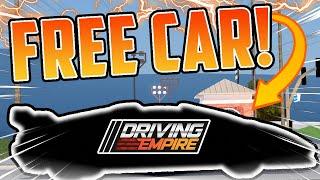 THEY ADDED A *FREE CAR CODE* IN DRIVING EMPIRE 1B Visits Update  Driving Empire  Roblox