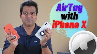 AirTag with iPhone XR AirTag test with old iPhones Non U1 Chips