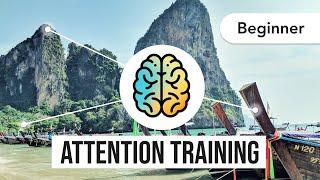 Attention training - Improve focus and concentration beginner