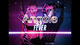 Dua Lipa & Angèle – Fever but its 80s Synthwave Remix HD Video and Lyrics