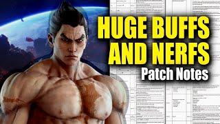 Tekken 8 Balance Patch Notes Explained - Huge Character Buffs and Nerfs