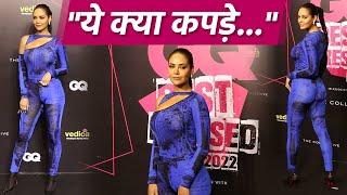 Esha Gupta Blue Jumpsuit Look देख  Fans ने बुरी तरह किया Troll Shocking Reaction Viral ।*Bollywood