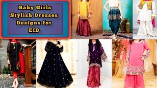 Baby Girls Dresses Designs For Eid Stylish kids dress ideas @uniqueideas81