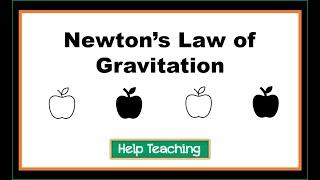 Newtons Law of Gravitation  Physics Lesson