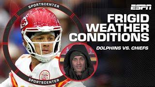 Jeff Darlington Dolphins vs. Chiefs is going to feel like an ungodly -30 degrees   SportsCenter