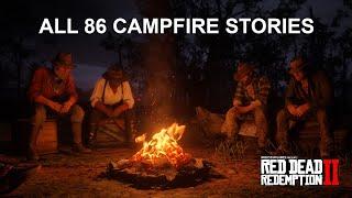 RDR2  All 86 Campfire Stories