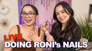 How We Paint Ronis Nails - Merrell Twins Live