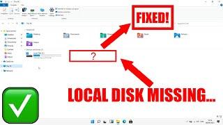 D Drive Not Showing In Windows 11107  Hard Drive Missing  How To Fix D Drive Not Showing