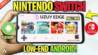  UZUY EDGE EMULATOR *LOW-END* DEVICE TEST NEW NINTENDO SWITCH EMULATOR ANDROID