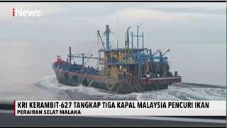 TNI AL Kembali Tangkap Tiga Kapal Asing yang Mencuri Ikan di Perairan Indonesia - iNews Malam 0911