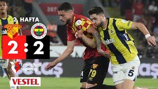 Vestel  Göztepe 2-2 Fenerbahçe - HighlightsÖzet  Trendyol Süper Lig - 202425