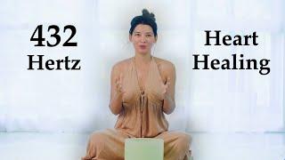 432Hz Crystal Sound Bowl - Healing Heart Chakra Activation