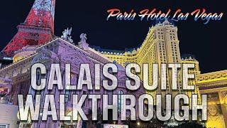 Paris Hotel Las Vegas Bordeaux Calais Suite Walkthrough 2024 4K