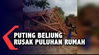 Puluhan Rumah Rusak Diterjang Puting Beliung Dan Hujan Es