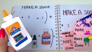 СДЕЛАЙ СЛАЙМ  MAKE A SLIME   Бумажные сюрпризы  Masya Slime