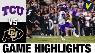 TCU vs Colorado  2022 College Football Highlights