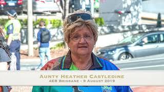 Aunty Heather Castledine interview on 4EB Brisbane - 9 August 2019