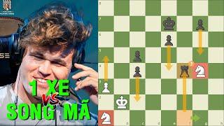 1 Xe Đấu 2 Mã Magnus Carlsen vs Alireza Firouzja - Chung Kết Nhánh Thắng Julius Baer Generation Cup