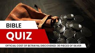 20 BIBLE QUIZ Questions  MIXED DIFFICULTY  Test your Bible Knowledge 