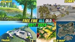 Add Old Map old Traning old Lobby Free Diamond  Free Fire Journey 2017-2024