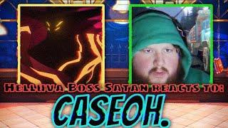 Helluva Boss Satan reacts to Caseoh  8k subs special.  - Gacha Life 2 reaction. 